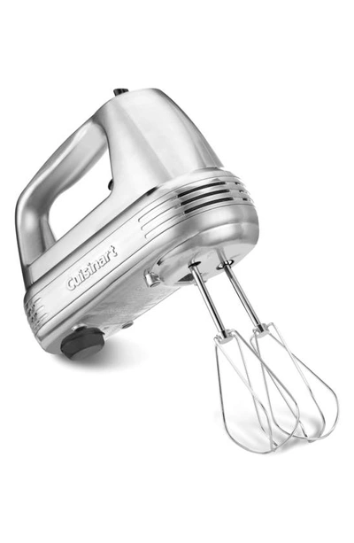 Cuisinart Hm-90bcs Power Advantage Plus 9 Speed Hand Mixer With Storage Case In Silver