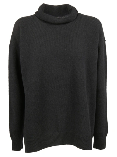 Zucca Knit Sweater In Black