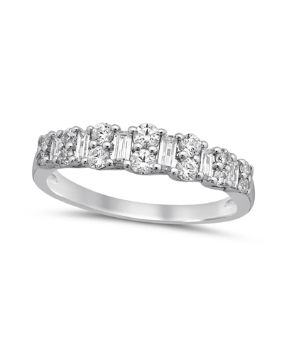 Macy's Diamond Round Eternity Band (2 Ct. T.w.) In 14k White Gold