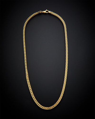 Italian Gold Franco Link Necklace In Yellow Gold
