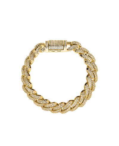 Oma The Label Frosty Link Collection Bracelet In Gold Tone