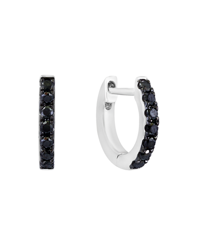 Lali Jewels Black Diamond (1/4 Ct. T.w.) Earring In 14k White Gold , 14k Yellow Gold Or 14k Rose Gold