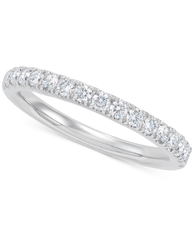 Grown With Love Igi Certified Lab Grown Diamond Band (3/4 Ct. T.w.) In 14k White Gold