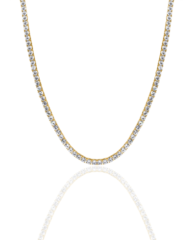 Oma The Label Tennis Collection Necklace In Gold Tone