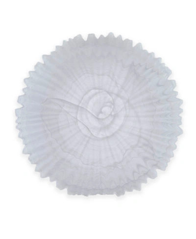 Tableau Alabaster 13" Platter In White