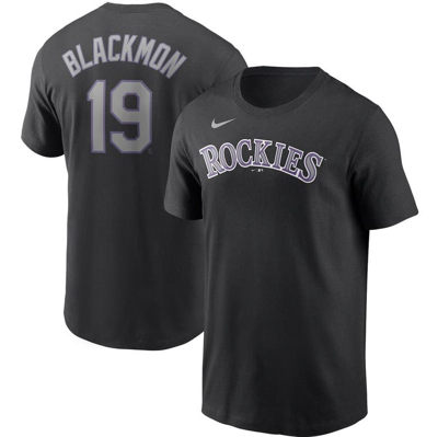 Nike Kids' Colorado Rockies Youth Name And Number Player T-shirt Charlie Blackmon