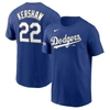 Nike Men's Clayton Kershaw Royal Los Angeles Dodgers 2021 Gold Program Name Number T-shirt In Royal Blue