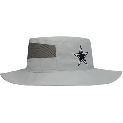 Columbia Gray Bora Bora Booney Ii Omni-shade Coolmax Dallas Cowboys Bucket Hat