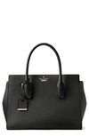 Kate Spade Make It Mine - Candace Leather Satchel - Black