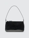 Joanna Maxham Zip Leather Shoulder Bag In Black