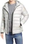 Canada Goose Crofton Water Resistant Packable Quilted 750-fill-power Down Jacket In Metallic