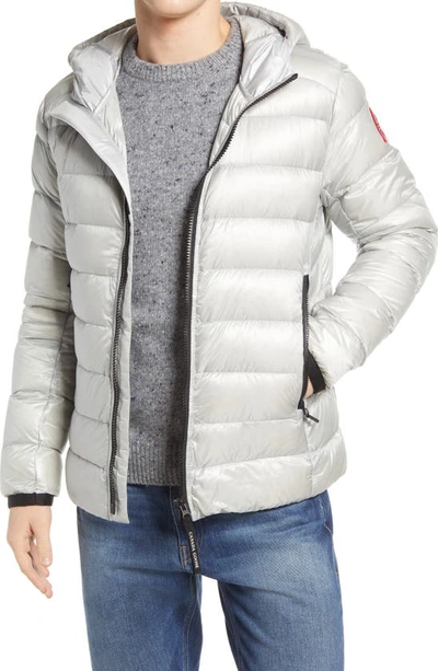 Canada Goose Crofton Water Resistant Packable Quilted 750-fill-power Down Jacket In Metallic