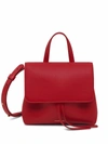 Mansur Gavriel Mini Soft Lady Leather Bag In Flamma