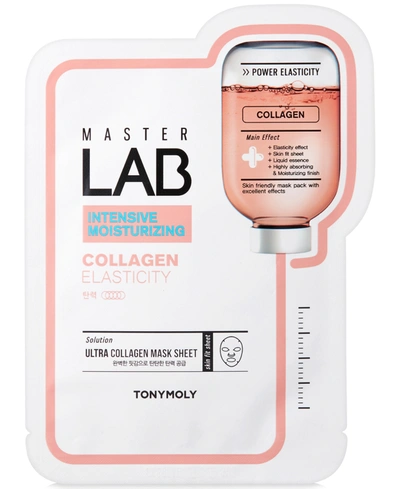 Tonymoly Master Lab Collagen Elasticity Sheet Mask In No Color