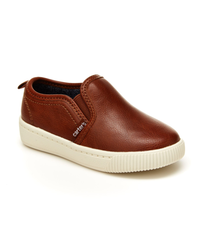 Carter's Babies' Toddler Boys Ricky Casual Shoes In Brown