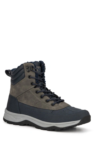 X-ray Half Dome Lace-up Boot In Navy