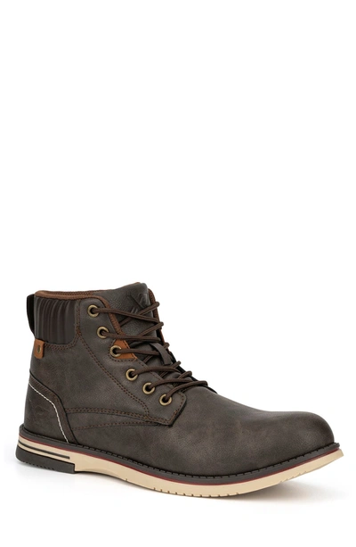X-ray Xray Whitney Lace-up Work Boot In Brown