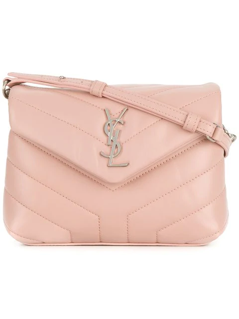 saint laurent monogram quilted shoulder bag