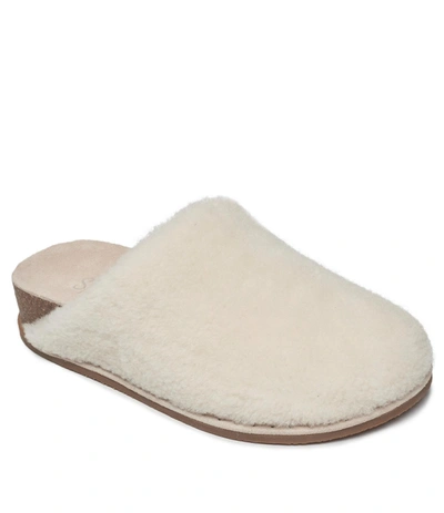 Splendid Women's Casey Mules Women's Shoes In Ivory - Faux Fur