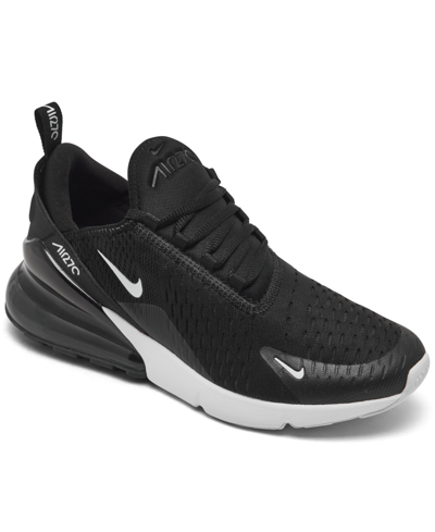 Nike Toddler Kids Air Max 270 Casual Sneakers From Finish Line In Schwarz
