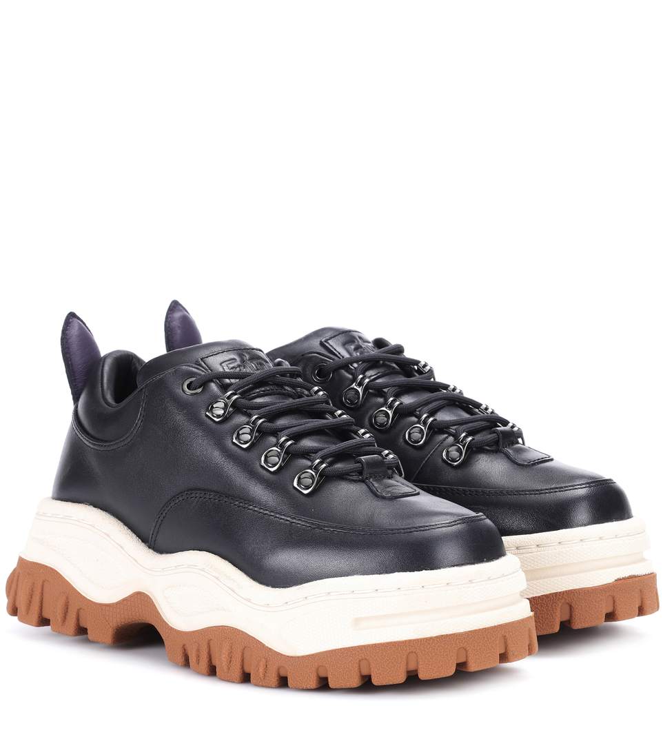 Eytys Angel Leather Sneakers In Iek | ModeSens