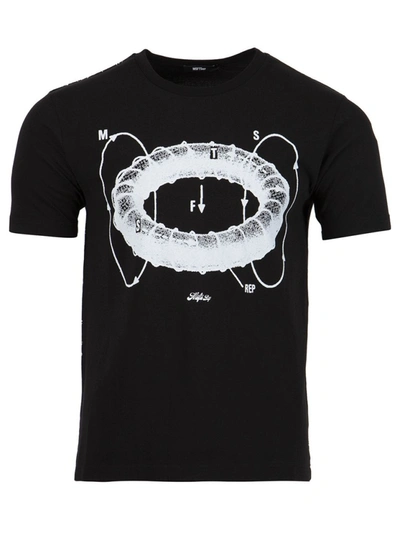 Msftsrep Antigravity Short-sleeved T-shirt In Black