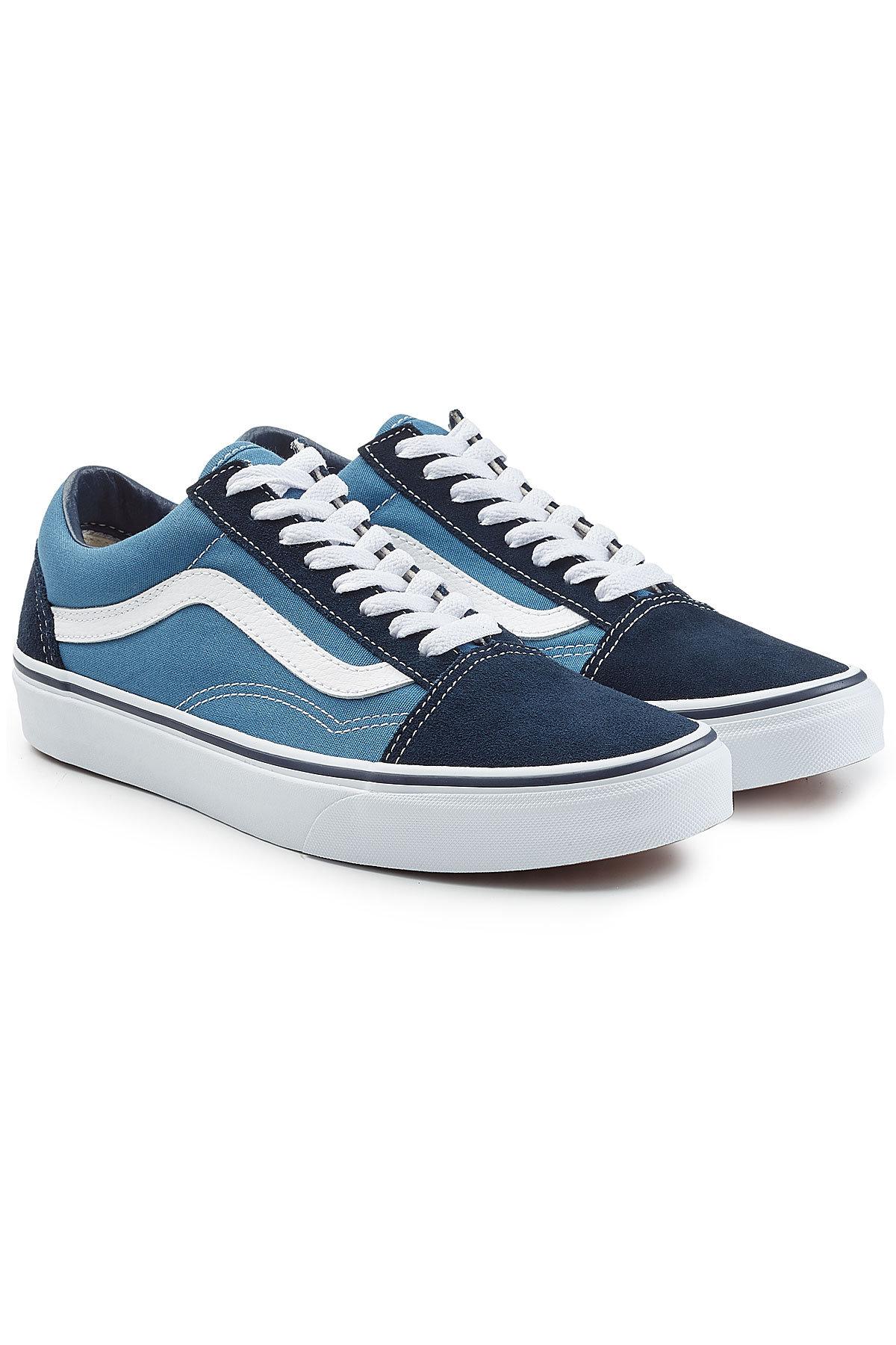 blue on blue sneakers