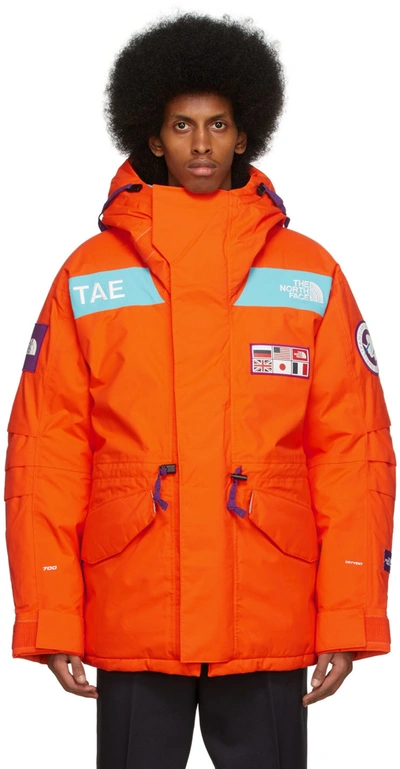 The North Face Orange Down Trans-antarctica Expedition Jacket