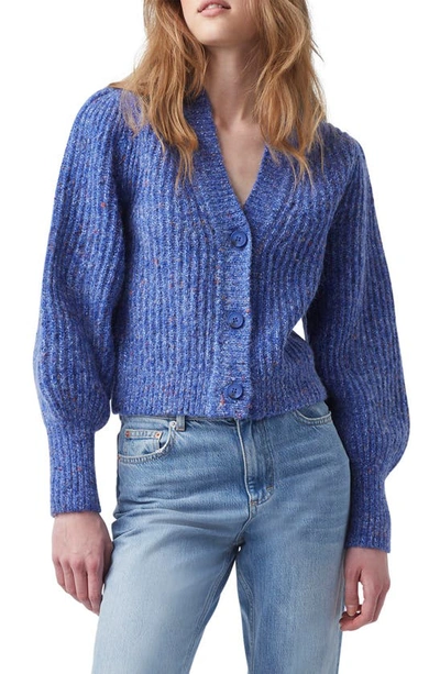 French Connection Natalya Knit Cardigan In Blue Multi | ModeSens