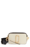 Marc Jacobs The Colorblock Snapshot Bag In Cloud White Multi