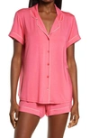 Nordstrom Lingerie Moonlight Short Pajamas In Pink Camelia