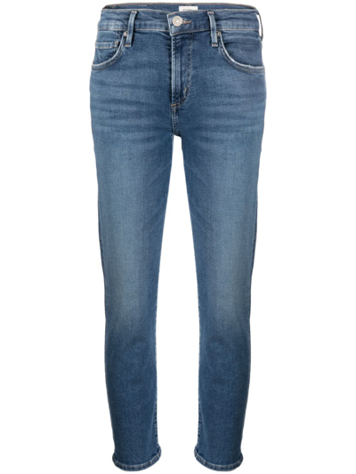 Citizens Of Humanity Emerson Cropped Slim-fit Jeans In Lawless
