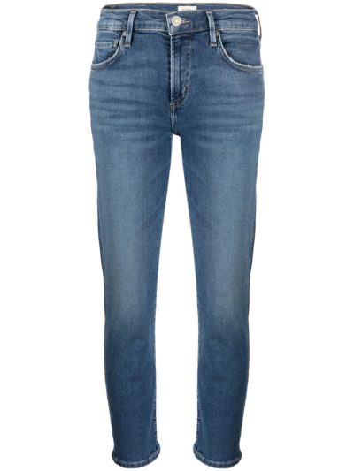 Citizen Of Humanity Emerson Cropped Slim-fit Jeans In Lawless