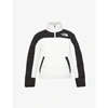 The North Face Womens Tnf White Hmlyn Colour-blocked Shell-down Jacket Xs