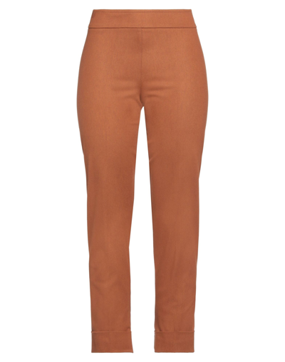 Avenue Montaigne Cropped Pants In Red