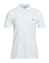 Brooksfield Polo Shirts In White