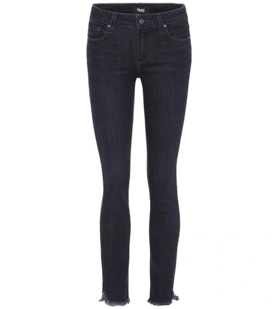 Paige Skyline Ankle Peg Jeans In Blue