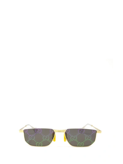 Gucci Gg0627s Gold Unisex Sunglasses