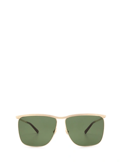 Gucci Gg0821s Gold Male Sunglasses - Atterley