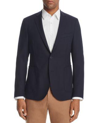 boss trim fit travel blazer