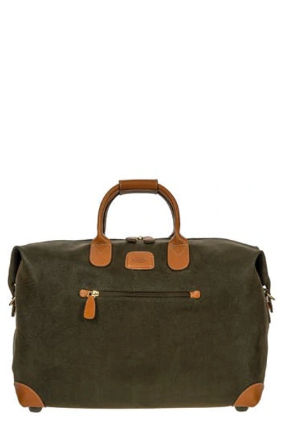 Bric's Life Collection 18-inch Duffel Bag - Green In Olive