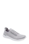 Apl Athletic Propulsion Labs Techloom Breeze Knit Running Shoe In Grey/ White