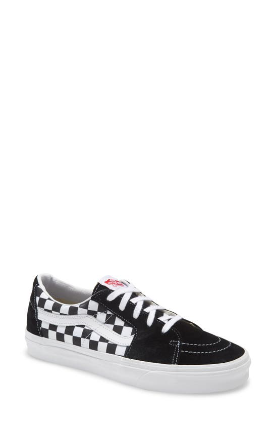 vans ward checkered sneaker