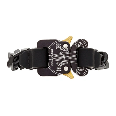 Moncler Genius 6 Moncler 1017 Alyx 9sm Black Buckle Bracelet In 998 Tbc |  ModeSens