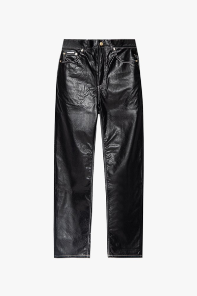 Eytys Black Benz Vegan Leather Pants