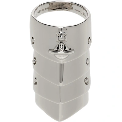 Vivienne Westwood ARMOUR リング Vivienne Westwood armor ring 925 JSB engraved size XXL MINT