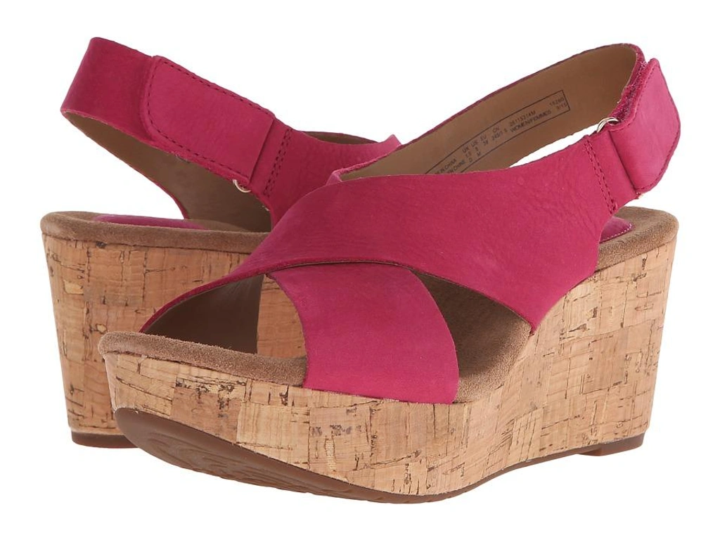 Clarks women's caslynn shae wedge sandal sale