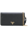 Prada Black Smartphone Case Bag