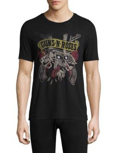 John Varvatos Guns N' Roses Crewneck Short Sleeve Graphic Tee In Black