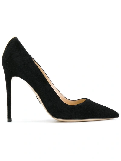 Paul Andrew Pointed Toe Pumps In Black